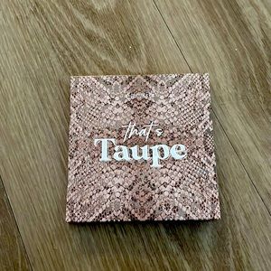 That’s Taupe Colourpop palette